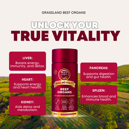 Grass-fed Beef Organs